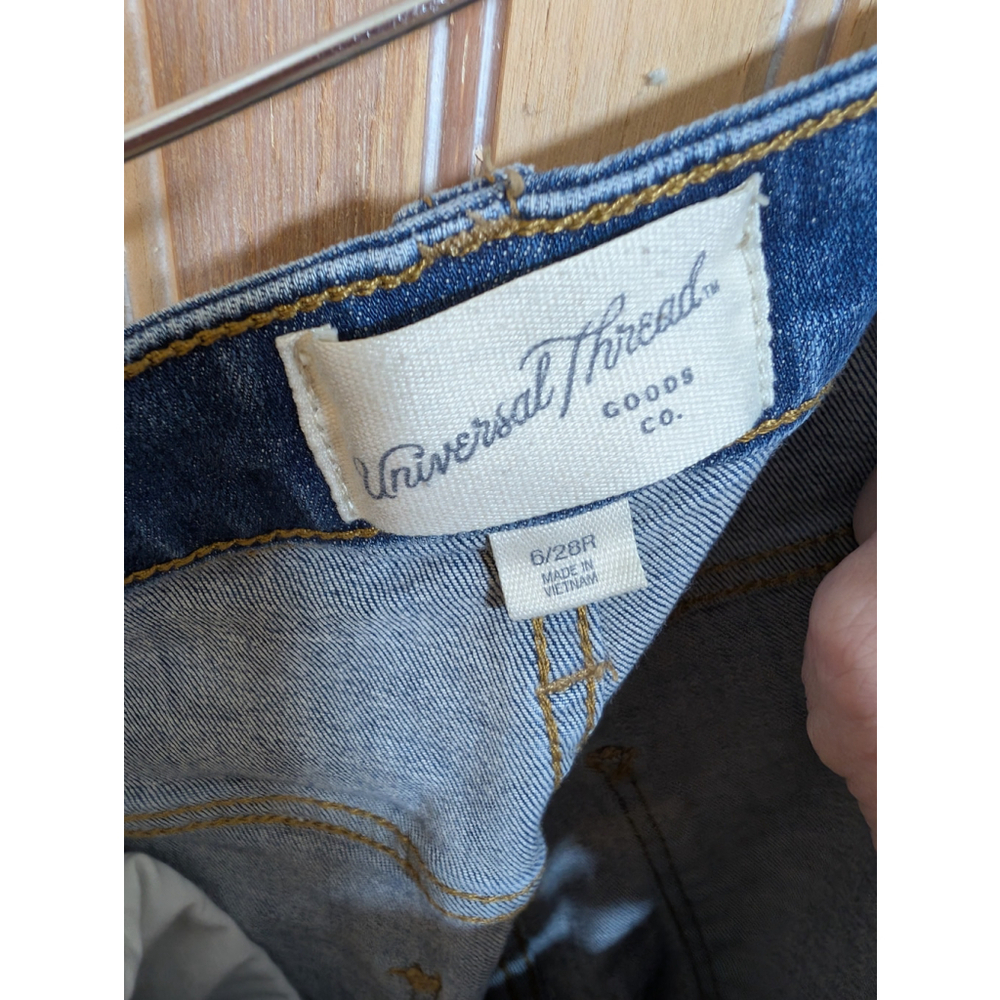NWOT 6/28R Women's Distressed High Rise Skinny Jeans - Picture 9 of 10